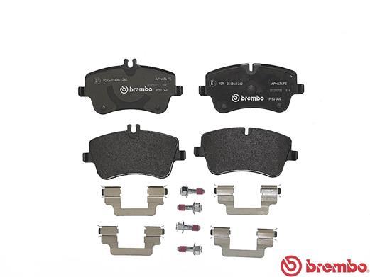 A.B.S. P 50 046 BREMBO BREMSBELÄGE, RICHTUNGSGEBUNDEN Bremsbelagsatz, Scheibenbremse
